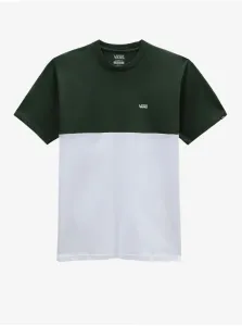 Green-white men's T-shirt VANS - Men