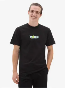 Čierne pánske tričko VANS Decilious Vans SS Tee #6541482