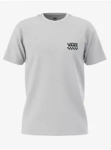 Biele pánske tričko VANS Left Chest Logo II SS #7449416