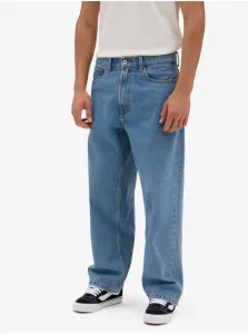 Light Blue Men's Straight Fit Jeans VANS Baggy - Men's #8666131