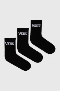 VANS 3 PACK - ponožky VN000BHXBLK1 42,5-47