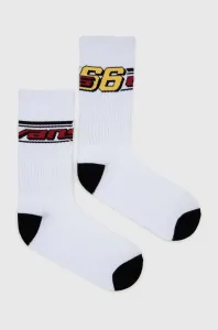 Ponožky Vans pánske, biela farba #8744408