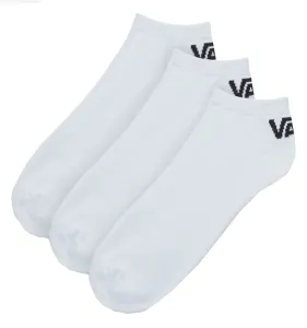 VANS 3 PACK - členkové ponožky Class ic Low White 42,5-47