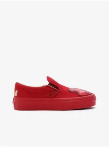 Red kids slip on sneakers VANS Haribo - Boys #6414830