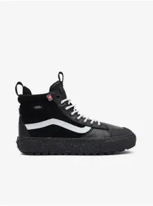 VANS UA SK8-Hi Mte-2 Black Ankle Leather Sneakers - Ladies #4830362