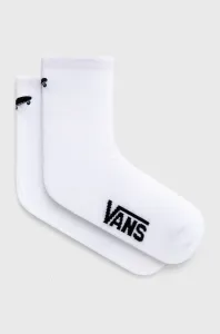 Ponožky Vans dámske, biela farba #8863607