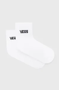 Ponožky Vans dámske, biela farba #6138359