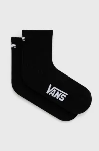 Ponožky Vans dámske, čierna farba #6138293