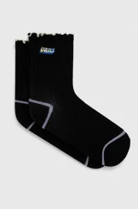 Ponožky Vans dámske, čierna farba #8744018