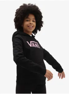Čierna dievčenská mikina s kapucňou VANS #667742