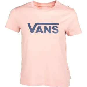 Vans WM DROP V SS CREW-B Dámske tričko, ružová, veľkosť #468638