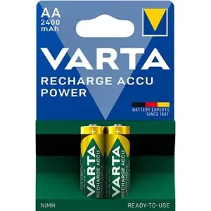 VARTA nabíjateľná batéria Recharge Accu Power AA 2400 mAh R2U 2 ks