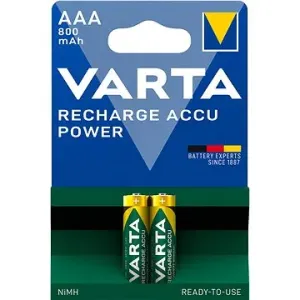 VARTA nabíjateľná batéria Recharge Accu Power AAA 800 mAh R2U 2 ks
