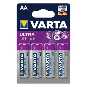 VARTA lítiová batéria Ultra Lithium AA 4 ks