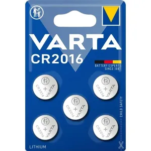 VARTA špeciálna lítiová batéria CR 2016 5 ks
