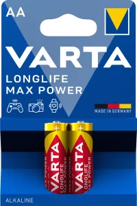 VARTA alkalická batéria Longlife Max Power AA 2 ks