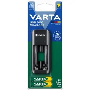 VARTA nabíjačka Duo USB Charger + 2 AAA 800 mAh R2U