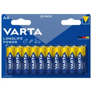 VARTA Longlife Power 20 AA (Double Blister)