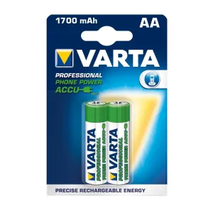 VARTA nabíjateľná batéria Recharge Accu Phone AA 1600 mAh 2 ks