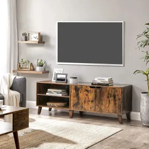 VASAGLE TV stolík retro hnedý 140 x 50 x 40 cm
