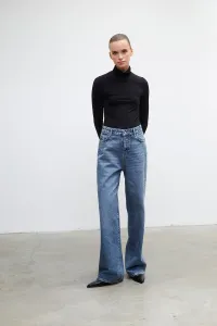 VATKALI Super široké džínsy