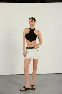 VATKALI Short Skirt with Cargo Pocket