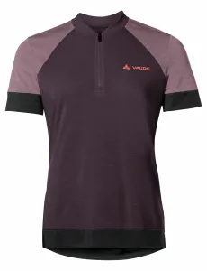 Women's cycling jersey VAUDE Altissimo Q-Zip Shirt Blackberry 40