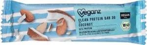 Veganz Clean proteín tyčinka kokos a mandle BIO 45 g