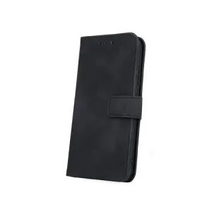 Puzdro Smart Velvet Book iPhone XR - čierne