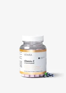 VENIRA vitamín C vo forme kociek, čučoriedka, 90 kociek čučoriedka, 90 kociek