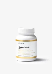 VENIRA vitamín D3 + K2, 80 kapsúl 80 kapsúl