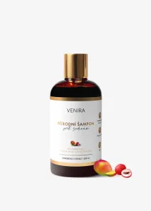 Venira Prírodný šampón proti šedinám šampón pre hnedé odtiene vlasov Mango and lychee 300 ml