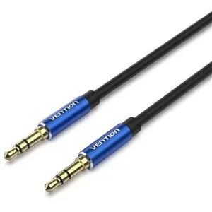 Vention 3.5 mm Male to Male Audio Cable 1.5 m Blue Aluminum Alloy Type