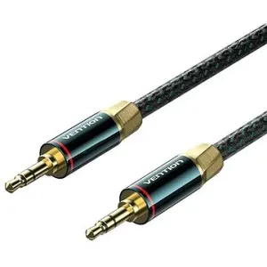 Vention Cotton Braided 3,5 mm Male to Male Audio Cable 0,5 M Green Copper Type