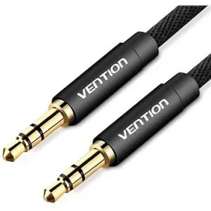 Vention Fabric Braided 3,5 mm Jack Male to Male Audio Cable 1,5 m Black Metal Type