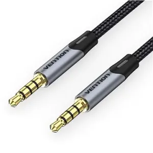 Vention TRRS 3,5 mm Male to Male Aux Cable 0,5 m Gray
