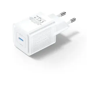 Vention 1-Port USB-C GaN Charger (20 W) EU-Plug White