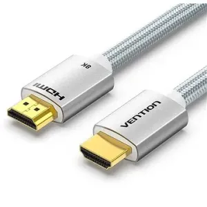 Vention HDMI 2.1 Cable 8K 2 m Silver Aluminum Alloy Type