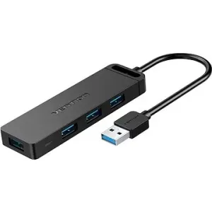 Vention 4-Port USB 3.0 Hub with Power Supply 0,15 m Black