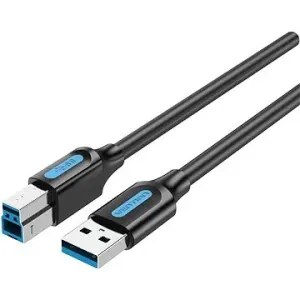 Vention USB 3.0 Male to USB-B Male Printer Cable 0.5 M Black PVC Type