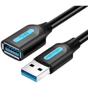 Vention USB 3.0 Male to USB Female Extension Cable 5 m Black PVC Type
