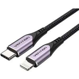 Vention MFi Lightning to USB-C Cable Purple 1,5 m Aluminum Alloy Type
