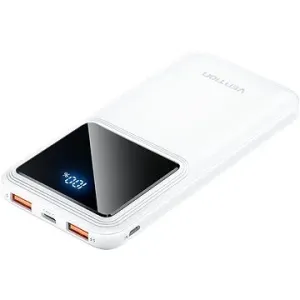 Vention 10000 mAh 22.5 W Portable Power Bank White