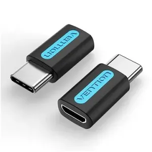 Vention USB-C (M) to Micro USB 2.0 (F) Adaptér Black PVC Type