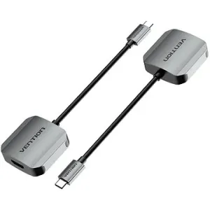Vention USB-C to HDMI Converter 0,15 m Gray Aluminum Alloy Type