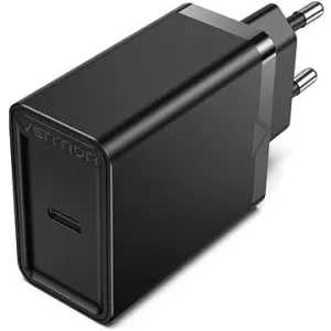 Vention 1-port USB-C Wall Charger (20 W) Black