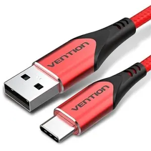 Vention Type-C (USB-C) <-> USB 2.0 Cable 3A Red 1,5 m Aluminum Alloy Type