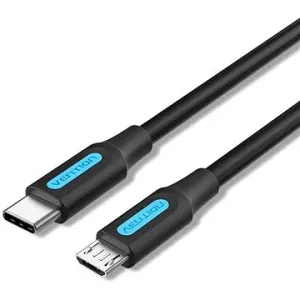 Vention USB-C 2.0 to Micro USB 2A Cable 1,5 m Black