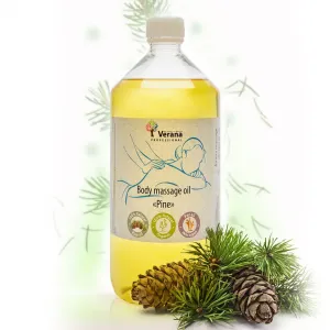 Telový masážny olej Verana Borovica Objem: 1000 ml
