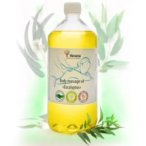 Telový masážny olej Verana Eukalyptus Objem: 1000 ml